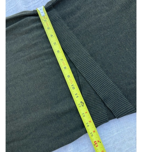 RELISTED ASOS Green Knit Sweater Dress Long Sleeves Crew Neck New With Tags - Picture 12 of 15